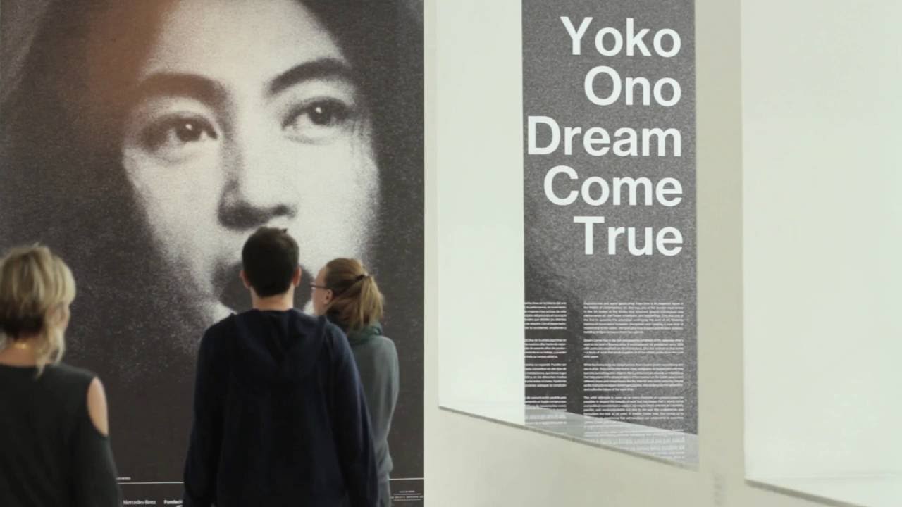 Yoko Ono presenta su exposición ‘Dream Come True’, en Corpartes: Una invitación para arreglar el mundo.
