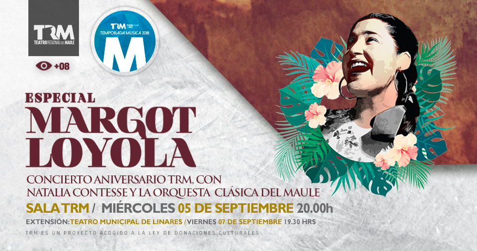 Con celebración al centenario de Margot Loyola el Teatro Regional del Maule prepara su aniversario número trece