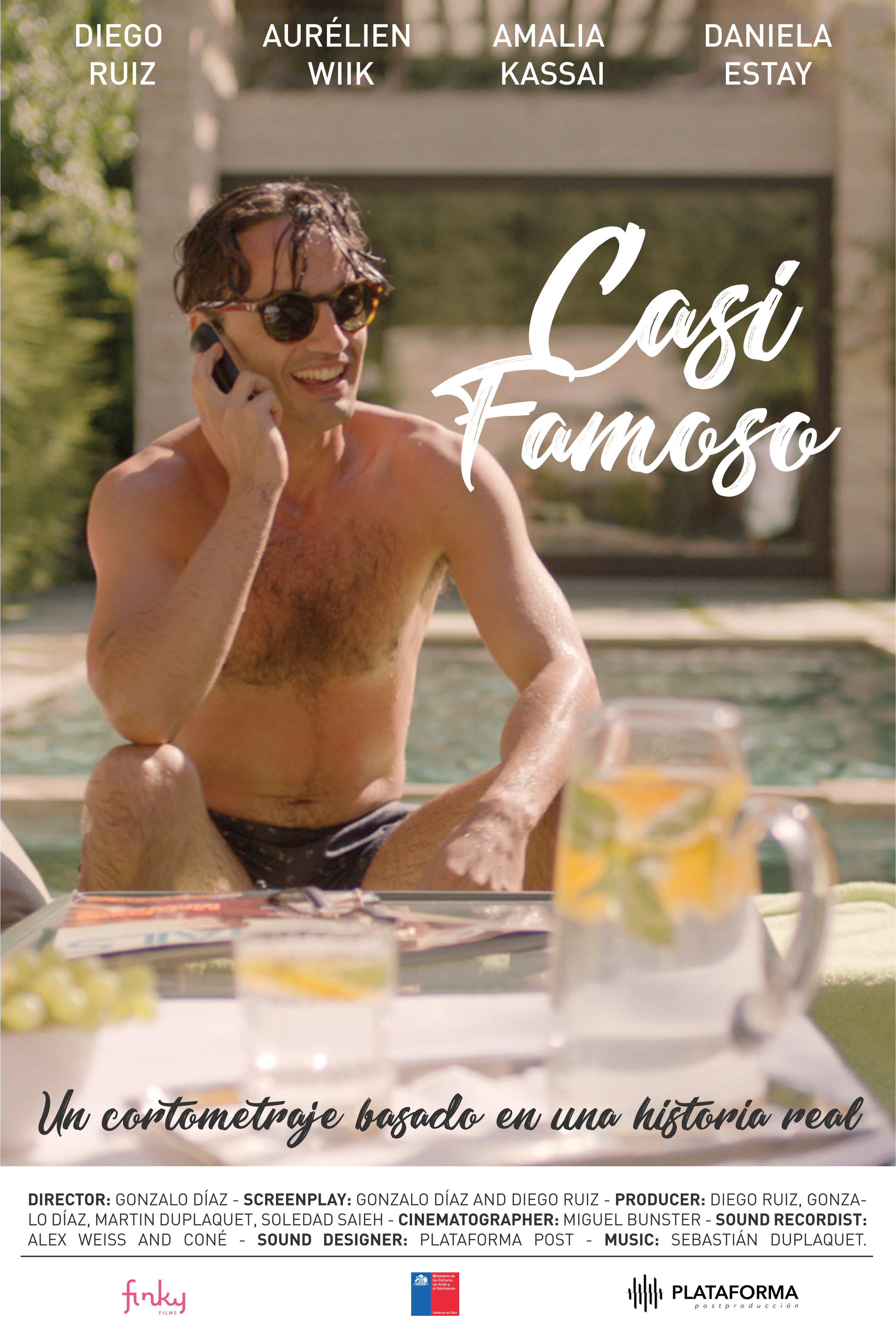 Corto chileno «Casi famoso» tuvo su estreno mundial en el Festival de Toulouse